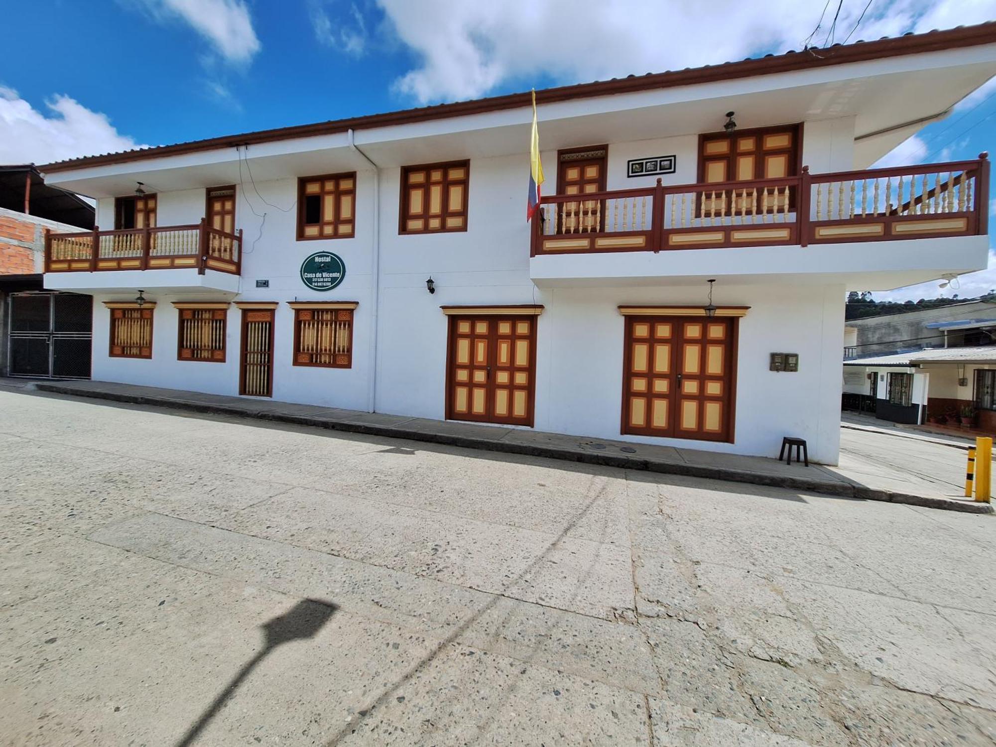 Hostal Casa De Vicente Salento Kültér fotó